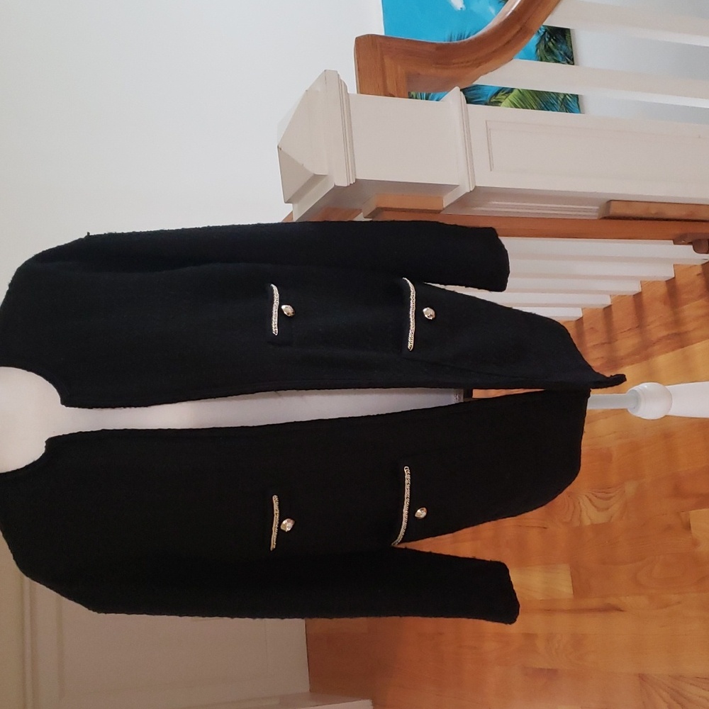 BEAUTIFUL 1X WORN MING FROM MANGO BLACK JACKET